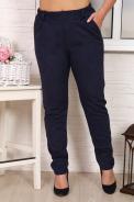 Брюки 6719 темно-синий - фото