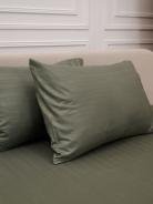 Комплект наволочек Микрофибра Страйп - Хаки - фото 2