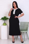 Платье 31643 черный - фото