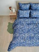 Пододеяльник поплин - Валенсия, цвет сине-сиреневый - фото 2