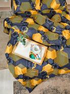 Пододеяльник бязь без молнии - Золотые шестигранники Пододеяльник бязь без молнии - Золотые шестигранники - фото 5