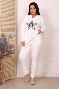 Костюм 47013 экрю - фото