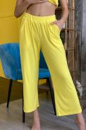 Брюки 8116 желтый - фото