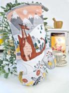 Набор рукавица и прихватка - Дракон - фото 3