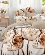 Постельное белье поплин люкс - Урания - фото