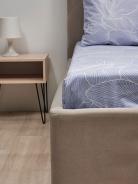 Простыня поплин - Вернисаж, цвет светло-серый - фото 2