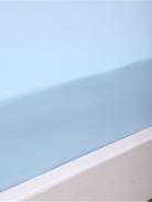 Простыня из полисатина гладкокрашенного - Голубой - фото 2