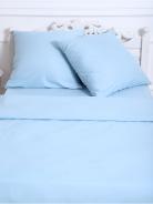 Комплект наволочек полисатин гладкокрашенный - Голубой - фото 3