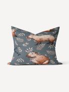 Подушка детская из поплина - Капибара - фото