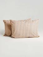 Комплект наволочек поплин - Марокко, цвет голубой - фото