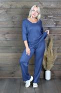 Костюм 4479 синий - фото