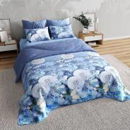 Постельное белье - Перкаль Премиум - "Одуванчики" - фото