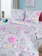 Постельное белье детское самойловская бязь - Мяу-мяу - фото