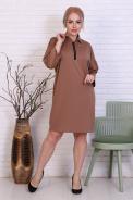 Платье 31639 бежевый - фото