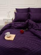 Пододеяльник Микрофибра Страйп - Фиолетовый - фото