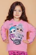 Свитшот 22725 детский LOL Surprise розовый (ед.) - фото