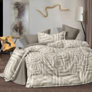 Постельное белье поплин люкс - Лабиринт - фото