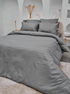 Пододеяльник Микрофибра Страйп - Светлый серый - фото 5