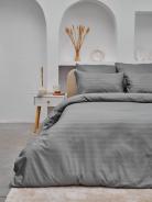 Пододеяльник Микрофибра Страйп - Светлый серый - фото 6