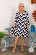Платье 20621 геометрия (ед.) Платье 20621 геометрия (ед.) - фото