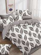 Постельное белье поплин эксклюзив на молнии - Виолетта - фото