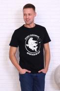 Футболка 11636 черный - фото