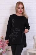 Туника 31628 черный Туника 31628 черный - фото