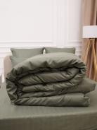 Пододеяльник Микрофибра Страйп - Хаки - фото 2