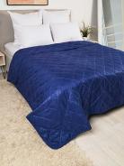 Покрывало Элегант - Синий - фото