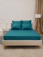 Простыня Микрофибра Страйп - Морская волна - фото 3