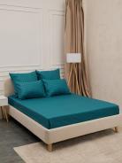 Простыня Микрофибра Страйп - Морская волна - фото 6