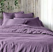 Постельное белье вареный хлопок - Сирень - фото
