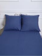 Комплект наволочек полисатин гладкокрашенный - Синий - фото 3