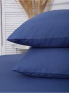 Комплект наволочек полисатин гладкокрашенный - Синий - фото 4