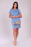 Туника 5717 голубой - фото