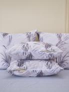 Постельное белье зима-лето из поплина с простыней на резинке - Ночная тишина - фото 6