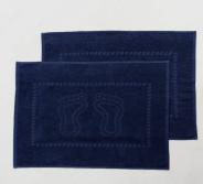 Полотенце махровое - Ножки, цвет синий - фото