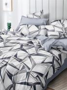 Постельное белье поплин эксклюзив на молнии - Мартин - фото