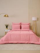 Одеяло всесезонное Микрофибра Узор - Розовое - фото