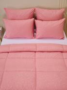 Одеяло всесезонное Микрофибра Узор - Розовое - фото 4