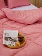 Одеяло всесезонное Микрофибра Узор - Розовое - фото 6