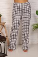 Брюки 19513 клетка - фото