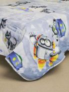 Покрывало бязь с детским рисунком - 15 - Город Роботов - фото 3