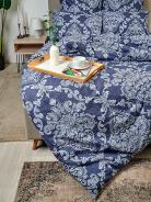 Пододеяльник бязь без молнии - Версаль, цвет серый Пододеяльник бязь без молнии - Версаль, цвет серый - фото 4