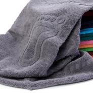 Полотенце махровое - Ножки, цвет серый - фото