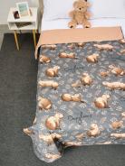 Покрывало детское из поплина - Капибара - фото 2