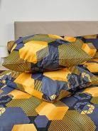 Комплект наволочек бязь - Золотые шестигранники - фото 4