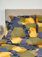 Комплект наволочек бязь - Золотые шестигранники - фото 6