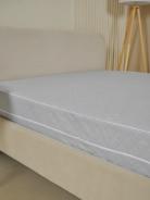 Чехол на матрац стеганный - Светло-серый - фото 12