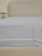 Чехол на матрац стеганный - Светло-серый - фото 3